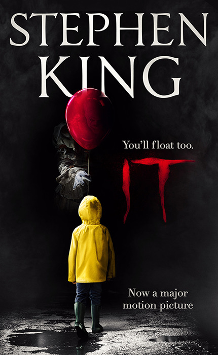 It by Stephen King, with a red balloon on the Goodreads edition cover