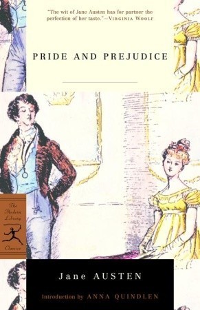 Pride and Prejudice by Jane Austen, Modern Library Classics cover