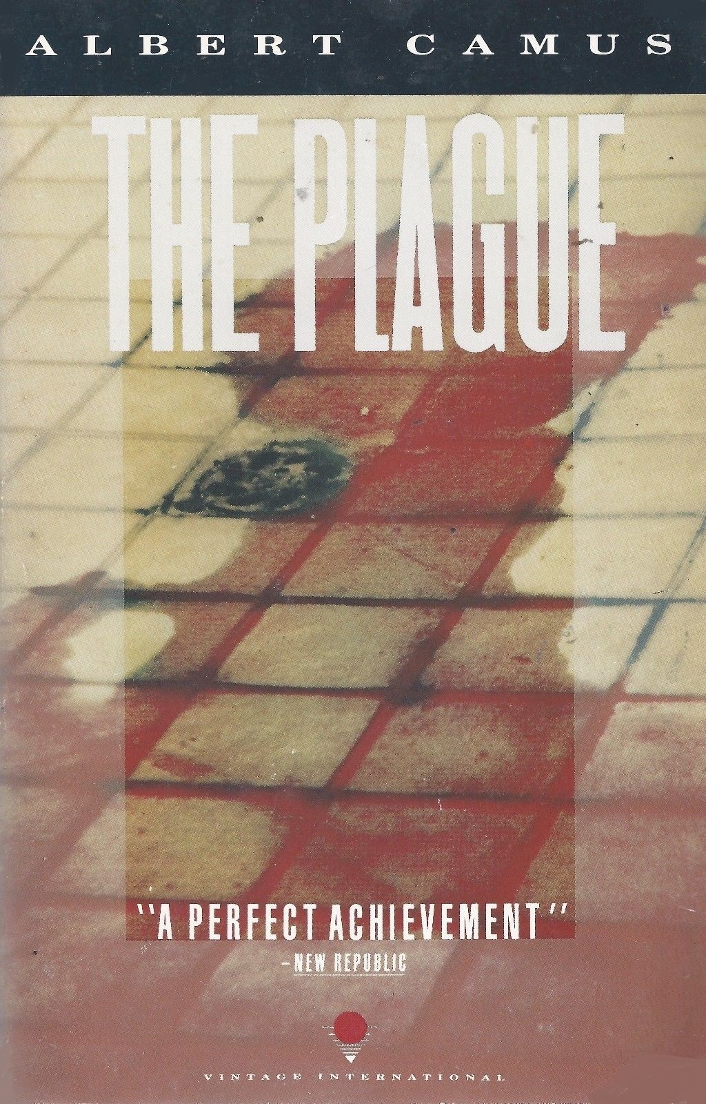 Cover of The Plague by Albert Camus from the Goodreads English edition record